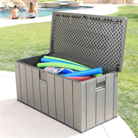 Costco storage boxes for patio